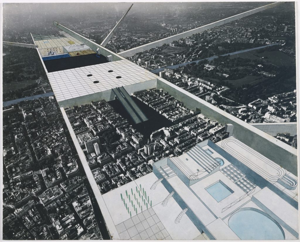 Exodus, or the voluntary prisoners of architecture. Rem Koolhaas‘ 1972 Architectural Association thesis (together with Madelon Vreisendorp, Elia Zenghelis, and Zoe Zenghelis)