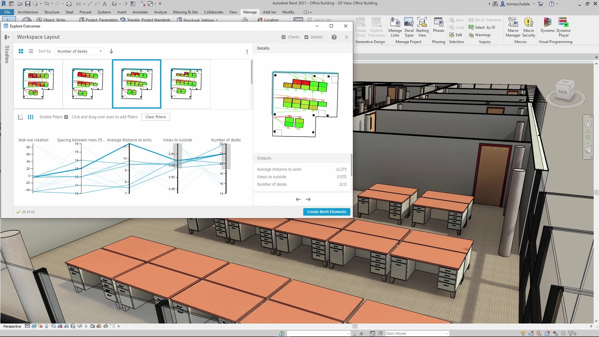 Workspace-Layout